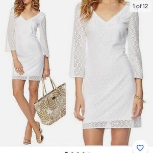 Rare white Lilly Pulitzer Mini Shift Dress